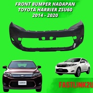 Fastlink Original Toyota Harrier ZSU60 2014 - 2020 Front Bumper Hadapan 100% New High Quality