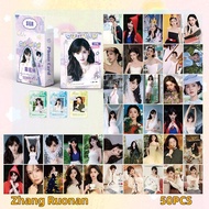 50-55pcs The first frost Chinese Drama Actor Bai JingTing Hologram Lomo cards Zhang Ruonan Holograph