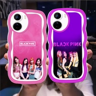 S-31 BLACKPINK Casing for VIVO Y22s Y02t Y02s Y02 Y22 Y35 Y16 Y75 5G transparent TPU