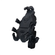 รถจักรยานยนต์ CNC ระบบนำทาง GPS ตัวยึดโทรศัพท์มือถือตะเกียบด้านหน้าเหมาะสำหรับ ZX-4R ZX-4RR ZX4R ZX4