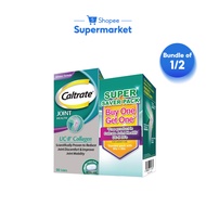 [Bundle of 1/2] CALTRATE Joint Health UC-II Collagen Supplement (90s+30s)
