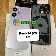 Replacement back cover for 0p p0 reno 14 pro 5g with camera glass