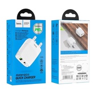 [SG] Hoco C85B Bright Wall Charger (UK) [Evergreen Stationery]