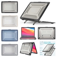 For MacBook Air 13 inch (M1, 2020) A2337 / A1932 / A2179  Hybrid Silicone Tough Hard Laptop Case Cov
