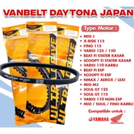 V-belt Daytona Racing Original 100% Ultra Drive Only Set Van V belt Vbelt Roller All motorcycles nma