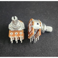 50K B50K Stereo Potentiometer - Short Spindle 1cm