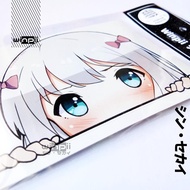 Stiker Ngintip / Peeking Sticker Izumi Sagiri Anime Ero Manga Sensei