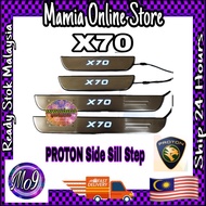 PROTON X70 LAPIK PEMIJAK PINTU KERETA BERCAHAYA @ CAR DOOR SIDE SILL STEP COVER WITH LED FOR X70