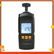 Handheld Digital Tachometer Contact Motor Function Speedometer Tach RPM Tester Wide Range Measuremen
