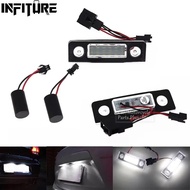 2x Car LED Number License Plate Lights Lamps Reflector Light Indicator Lamps Warning Tail Light Erro