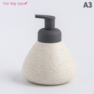 The Big Ups💕 Ceramic Liquid Foam SOAP dispenser ปั๊มขวดนมแบบพกพาอุปกรณ์เสริมห้องน้ำ