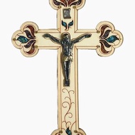 以色列進口 耶穌 十字架 手工 壁掛飾 掛飾 傢飾 101055