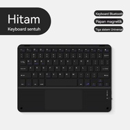 10 inch Wireless Bluetooth Keyboard Macaron Colourful / Touch Keyboard Portable Untuk Tablet Android