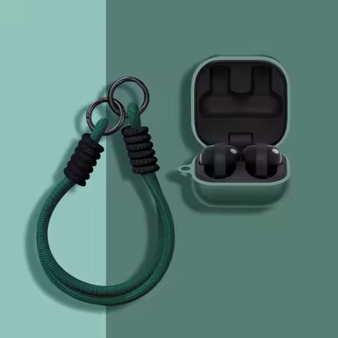 Fashion Rope Silicone Earbuds Case Shockproof Cover For Sony LinkBuds Clip WF-LC900 Wireless Headpho