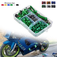 Universal Motorcycle Accessories Complete Fairing Screw Bolt Kit Nut Fit For YZF R6 R3 R7 R25 YFZ450