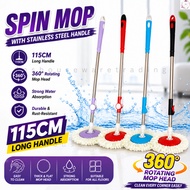 🇲🇾 Stainless Steel Spin Mop Adjustable Handle Rod Batang Keluli Tahan Karat Boleh Laras 不锈钢旋转拖把杆可调节拖