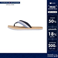 Tommy Hilfiger รองเท้าแตะ ผู้ชาย รุ่น FM0FM05647 DW5 - สีน้ำตาล