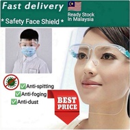 Ready stock Face Shield Anti Virus Face Protection hood eye protection Anti-saliva