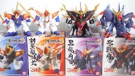 魔神英雄傳～ 魔神物語02 一套四隻（龍神丸，新星龍神丸，黑龍角，邪戰角）