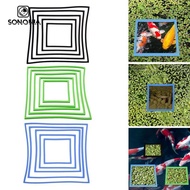 [SONONIA] 5x Aquarium Food Rings EVA Floating Plant Rings, 5 Sizes, Compact Aquarium Grass