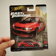 Hotwheels Premium Mitsubishi Lancer Evolution IX Fast and Furious Lancer Evo Evo 9FF