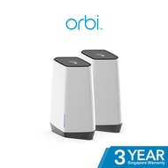 NETGEAR ORBI PRO WIFI 6 AX6000 TRI-BAND MESH WIFI SYSTEM (SXK80) | 2PCS PACK (1 ROUTER WITH 1 SATELL