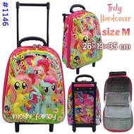 My Little Pony Trolley Bag Kindergarten Girls Trolley Bag Girl Pony School Trolley Bag/