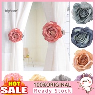 HHL Flower Tieback Portable Delicate Colorful Curtain Tie Holder for Home