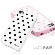 【東西商店】79折商品 ─ SGP iPhone 4 /4S Case Linear Biskitt 可愛圓點系列保護殼