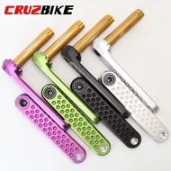 CRUZbike Road Bike Crank Arm Folding Bike Arm GXP Hollow Crank 155/160/165/170mm 3 Bolts Gravel