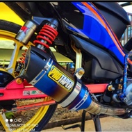 Y15ZR Y15 LC135 4S 5S 32mm 35mm EXHAUST RACING PROTAPER RACING S-1 S1 ***TITANIUM *** (CUTTING AHM M