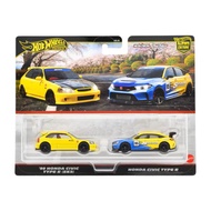 HotWheels Car Culture Toyota Supra and Honda EK9 2-Pack of 1:64 Scale Vehicles