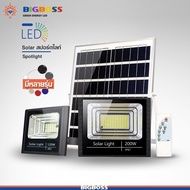 50w 100w 150w 200w 400w 700w ไฟโซล่าเซล ไฟสปอร์ตไลท์ Solar cell แผงโซล่าเซลล์และหลอดไฟ Led ขนาด หลอดไฟ มีแบตเตอรี่ในตัว แยกใช้เฉพาะหลอดใช้ได้