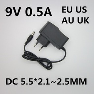Ed10 AC/DC 110-240V DC 9V 0.5A 500ma AC 100-240V Converter Adapter 9V0.5A Charger Power Supply 9 V V