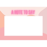 Custom Wish Card by Artiey Scarves