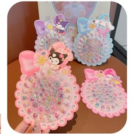 Sanrio Kids Wearable Nails Cute Detachable Fake Nail For Girl Nail Patch Stickers C5a2 Fake Nails Pr