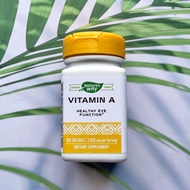 วิตามินเอ Vitamin A 3000 mcg 100 Softgels (Natures Way®)