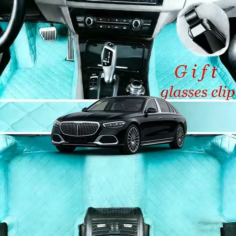Fit For Mercedes-Benz Maybach S Class 5-Seat W222 Z223 /2015-2026 Custom Car Floor Mats Carpets Cove