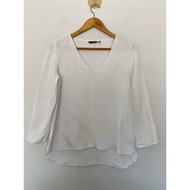 BR Sand-Colored Poly Fabric Disposable *The Is Slightly Dull. No Inner Label* Massimo Dutti Size EUR