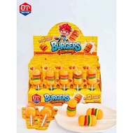 Box of 30c burger skewer marshmallows