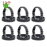 12Pcs Tire Skin Wheel Tire for IROBOT ROOMBA I7 I7 Plus E5 E6 E7 500 600 700 800 900 Series S9 S9+ V