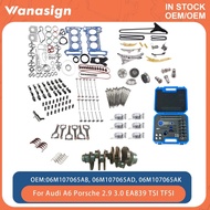 Engine Rebuild Gasket Crankshaft Timing Chain Kit Fit 3.0 L EA839 For Audi A6 A7 A8 S4 S5 B9 Porsche