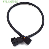 VELANEPIS 4 PIN Power Cables Plug Backword 4P Professional Fan 4P Adapter Cable Male To Female 1pc C