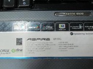 台中筆電維修 : ACER Aspire 6930G 主機板不開機,時開時不開,會自動斷電,潑到水主機板維修