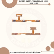 FLEXIBLE ON OFF + VOLUME XMI R3DMI N0TE 10 5G NEW