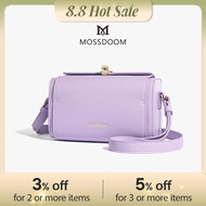 MOSSDOOM Bexley Bag Solid Color Elegant Square Bag Crossbody Bag