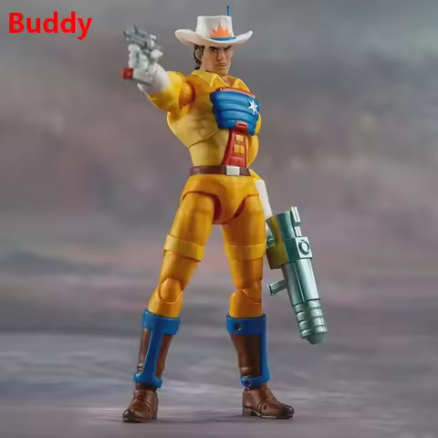 In stock Saint Model DMS 1/12 BraveStarr Interstellar Sheriff Bresta Sheriff Anime Action Figures Mo