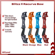 Blitzz II Take Down Recurve Bow - 20-40lbs - RH