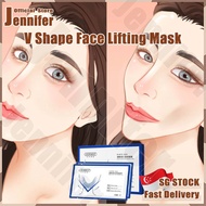 💥SG Stock💥 5 pcs/box V shape face lifting mask / Double chin slimming mask / V line mask V shape mas