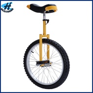 Bucwxa Unicycle with Steel Rim High Strength Unicycle Adjustable Height Unicycle for Adults Perfect 